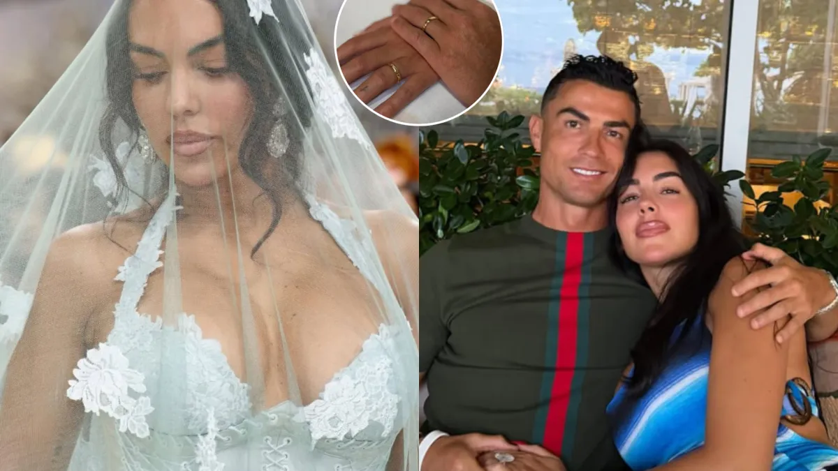 Cristiano Ronaldo dan Georgina Resmi Menikah, Foto Cincin Jadi Bukti