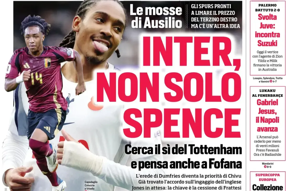 Inter Kejar Spence, Juventus Siapkan Bomber Baru