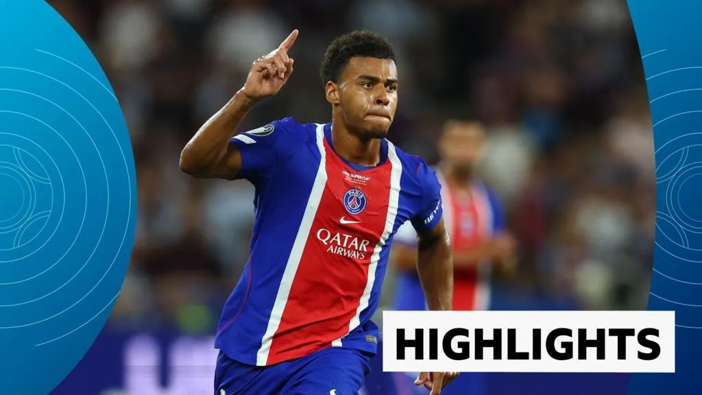 PSG Kalahkan Aston Villa 2-1, Kvaratskhelia Jadi Bintang di Super Cup