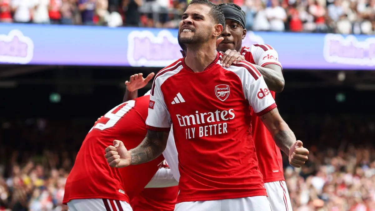 Bruno Starter, Martinelli Dicoret dari Skuad Arsenal di Community Shield