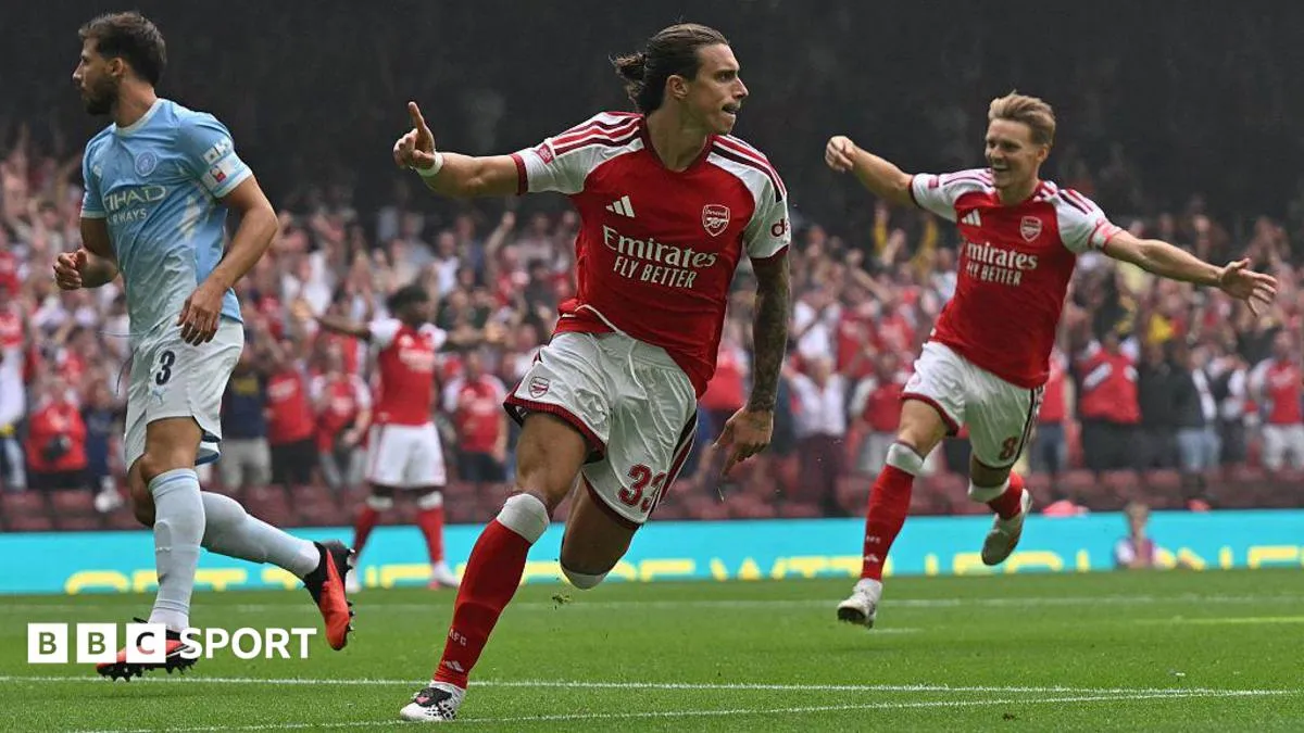 Arsenal Hajar Man City 3-0 di Community Shield, Odegaard Jadi Bintang
