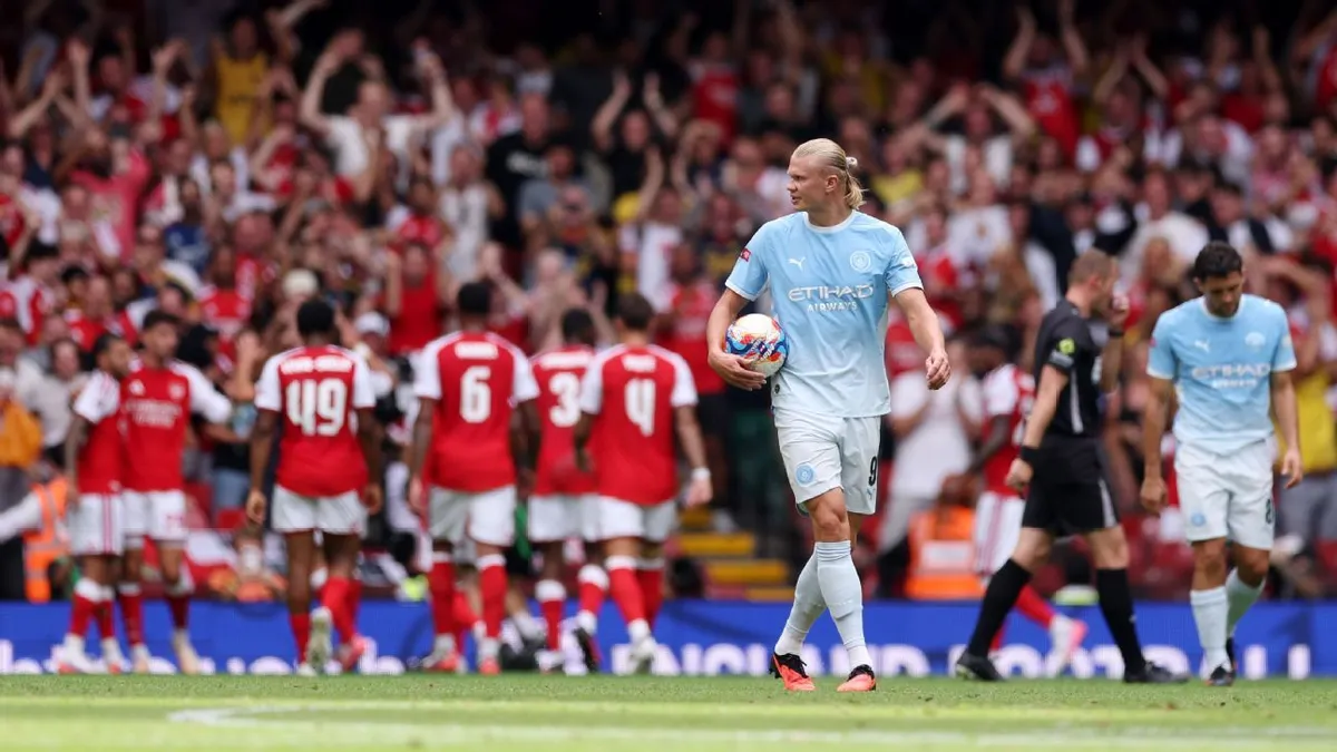 Arsenal Hancurkan City 3-0, Maresca Dihadapkan pada Gunung Everest
