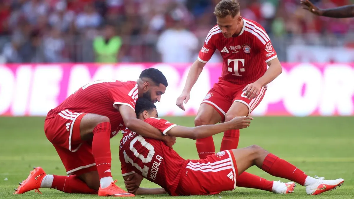 Bayern Bungkam Soal Kondisi Musiala Usai Pingsan di Laga Uji Coba