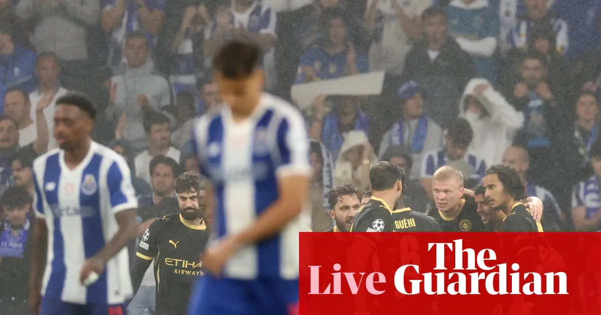 Haaland Brace Bawa City Menang Dramatis di Porto