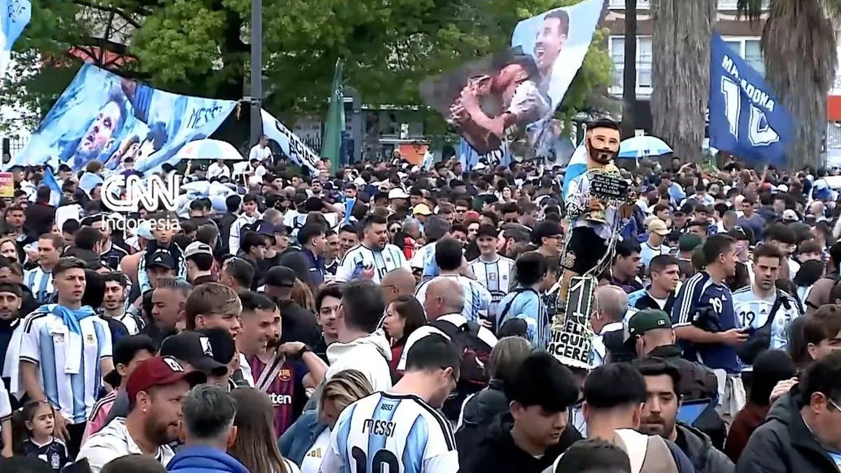 Pensiun Messi di Argentina: Euforia Stadion Monumental Membara
