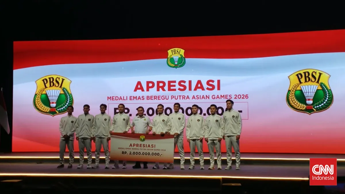 PBSI Guyur Bonus Rp4,5 Miliar untuk Pahlawan Badminton Asian Games