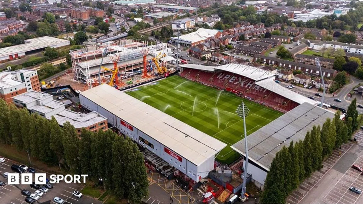 Proyek Megah Tribune Kop Wrexham Demi Mimpi ke Premier League
