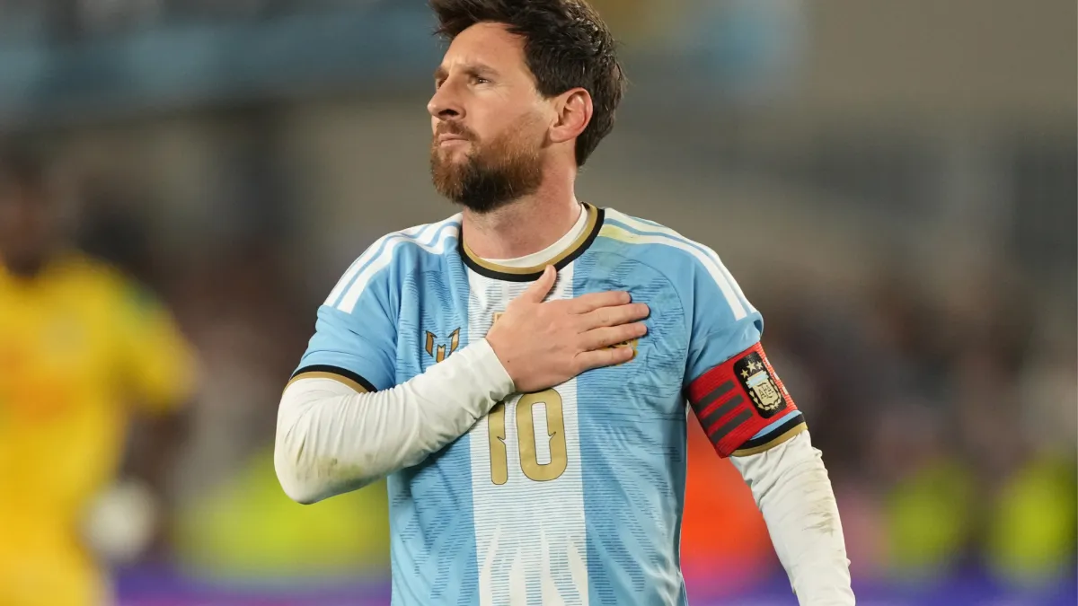 Blunder Drone di Laga Perpisahan Lionel Messi: Kok Jadi Kaki Kanan?