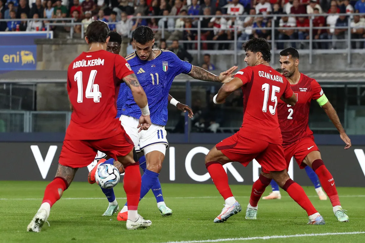 Hasil Nations League: Italia Bekuk Turkiye 3-1 Lewat Aksi Scamacca
