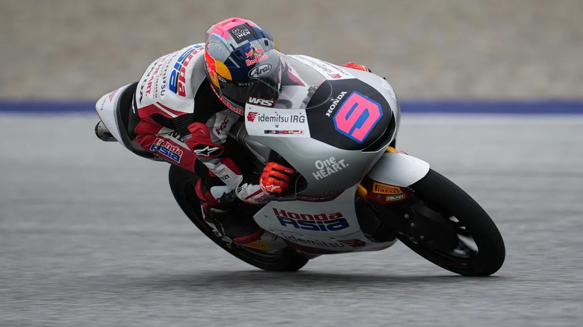 Hasil FP1 Moto3 Mandalika: Veda Ega Pratama Masuk Sepuluh Besar