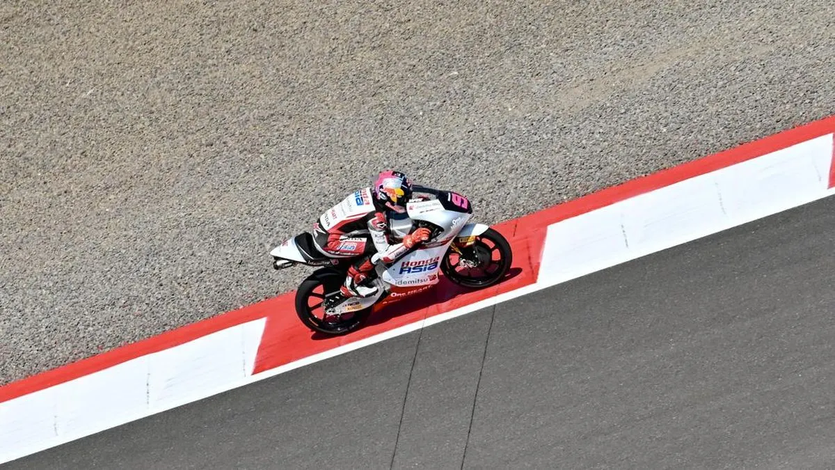 Hasil Moto3 Mandalika: Veda Ega Ungguli Danish di Sesi Practice
