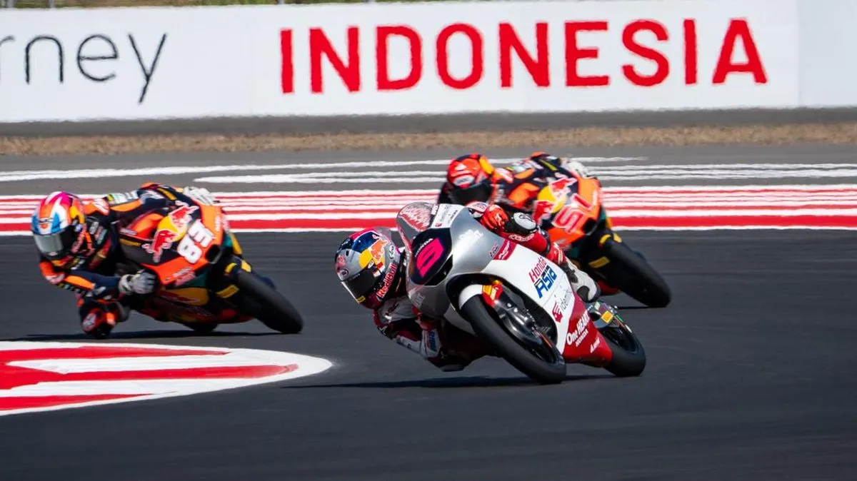 Veda Ega Puas Tembus Q2 Moto3 Mandalika: Hari Pertama Sangat Positif