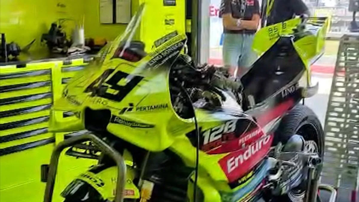 Menengok Garasi Pertamina Enduro VR46 Jelang MotoGP Mandalika
