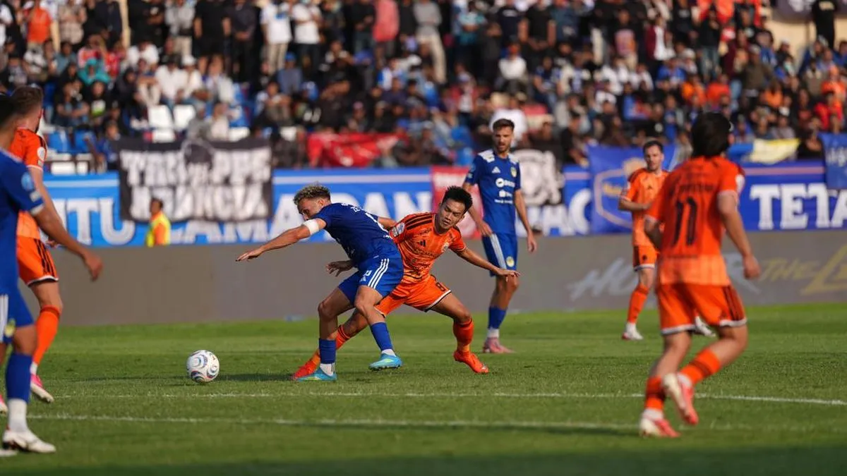 Persija Lumat PSIM 4-0 Lewat Tiga Gol Kilat di Bantul