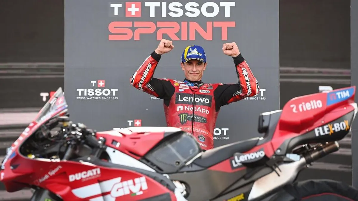 Marquez Pertajam Rekor Raja Sprint Race di MotoGP Mandalika