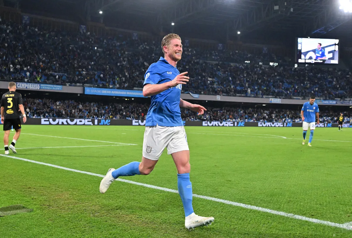 Kevin De Bruyne Bingung Peran Baru di Napoli Usai Cetak Dua Gol