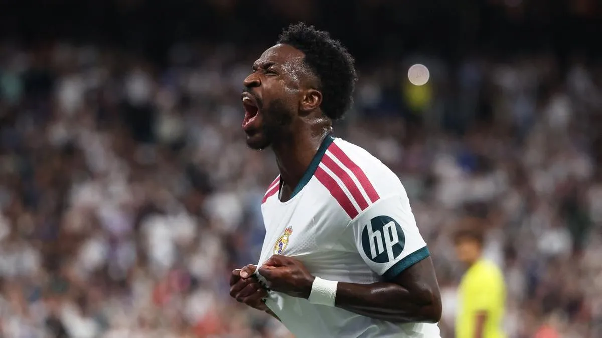 Nestapa Vinicius di Bernabeu: Cetak Gol, Dianulir VAR, Kartu Merah