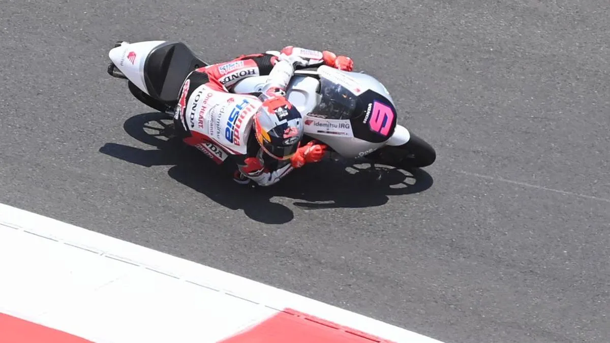 Veda Ega Pecahkan Rekor Ai Ogura di Moto3 Mandalika 2026