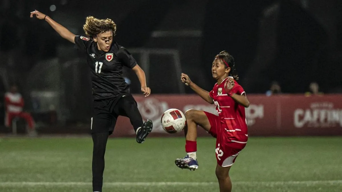 Timnas Putri U-17 Lolos Piala Asia 2027 Usai Sikat Singapura 5-0