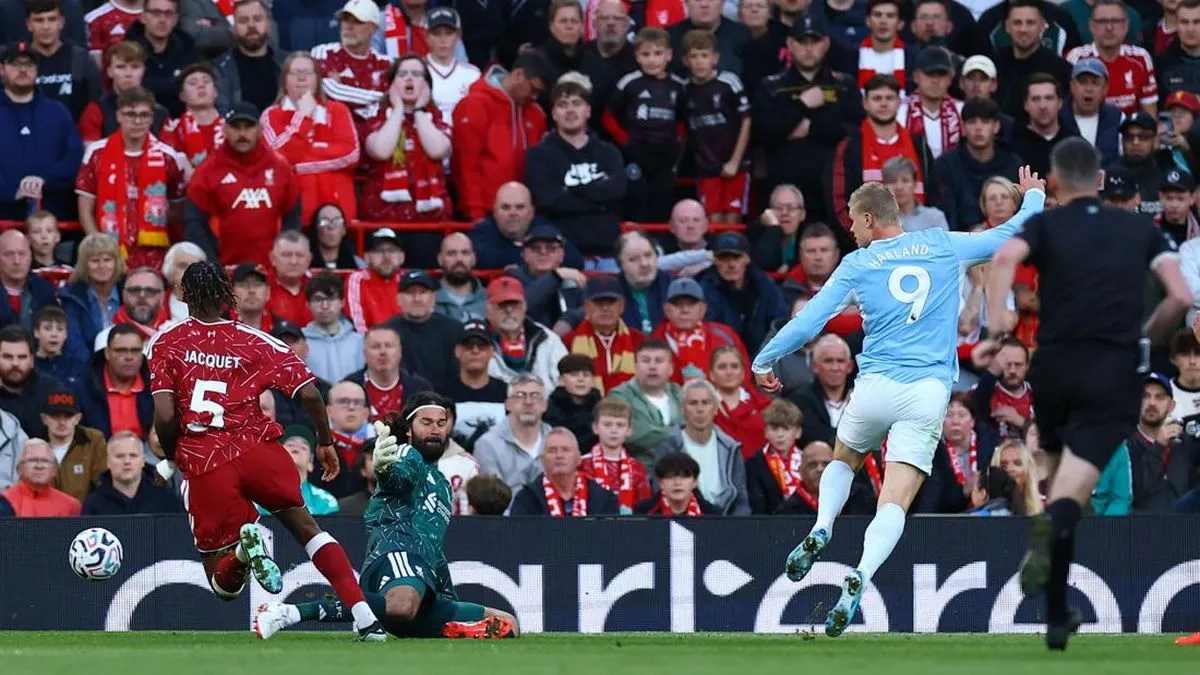 Man City Hancurkan Liverpool 3-0, Kokoh di Puncak Klasemen Inggris