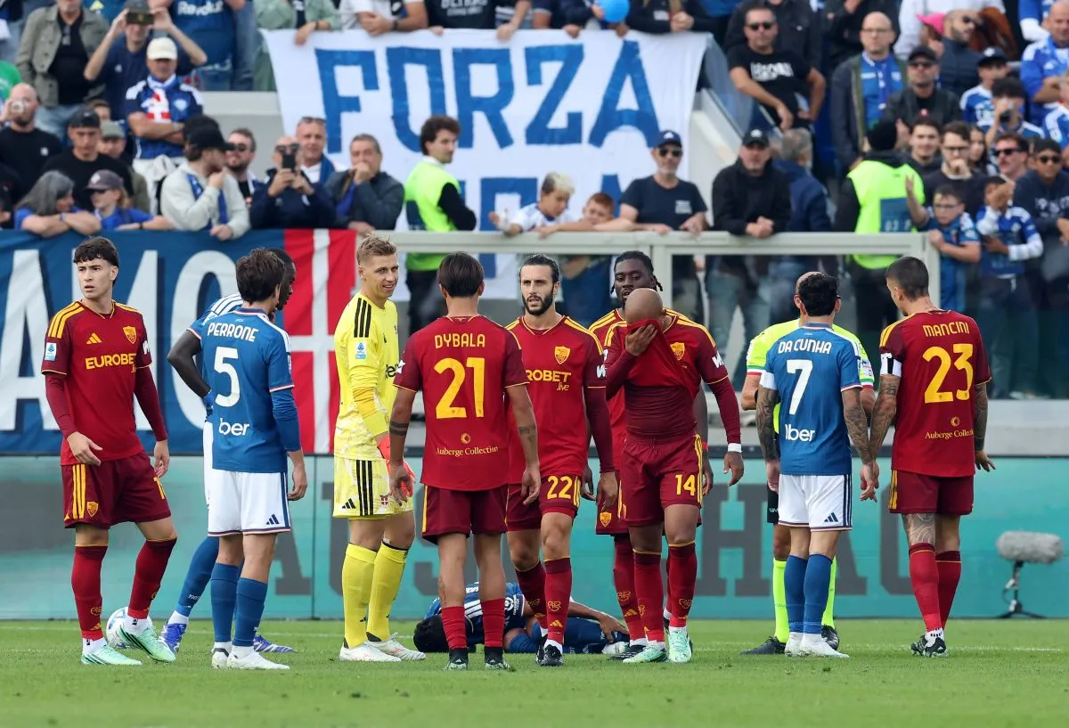 Protes Keras Roma Usai Kartu Merah Malen di Serie A Liga Italia