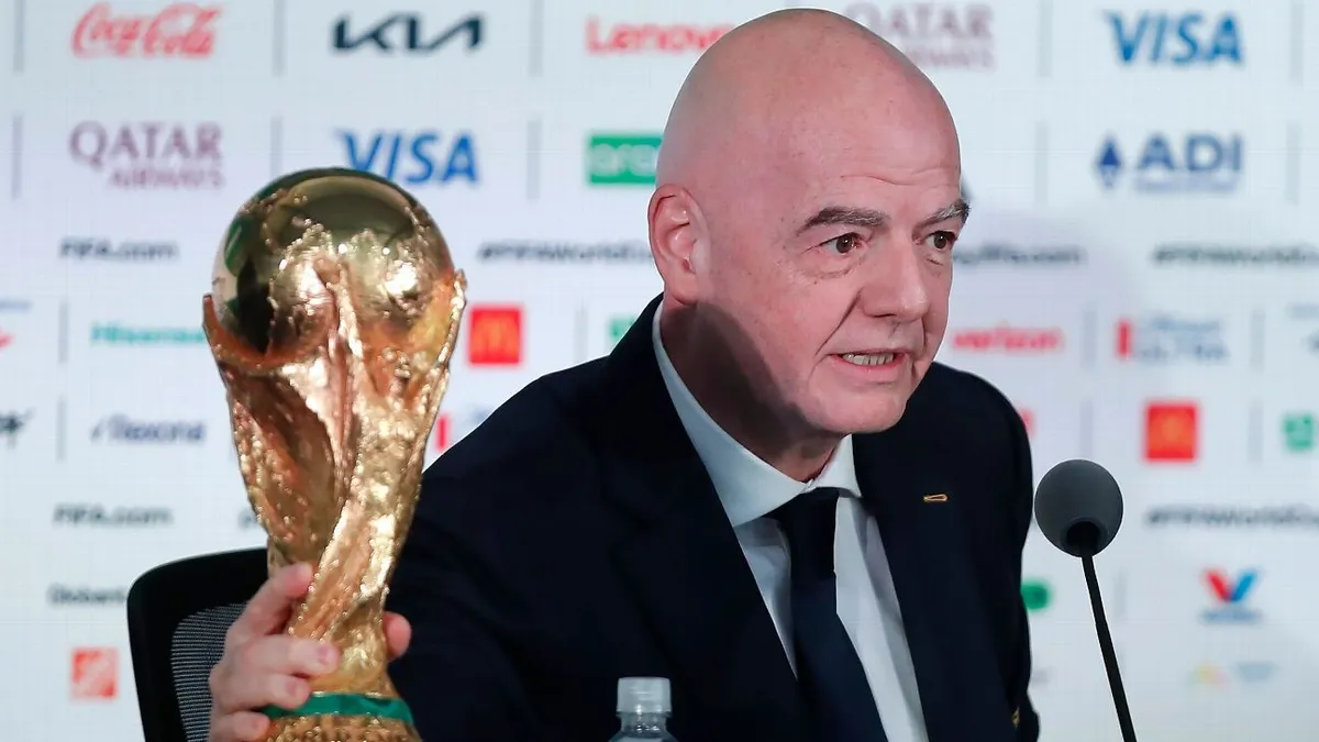 Skandal Baru Gianni Infantino Menerima Dana Tersembunyi Rp26 Miliar