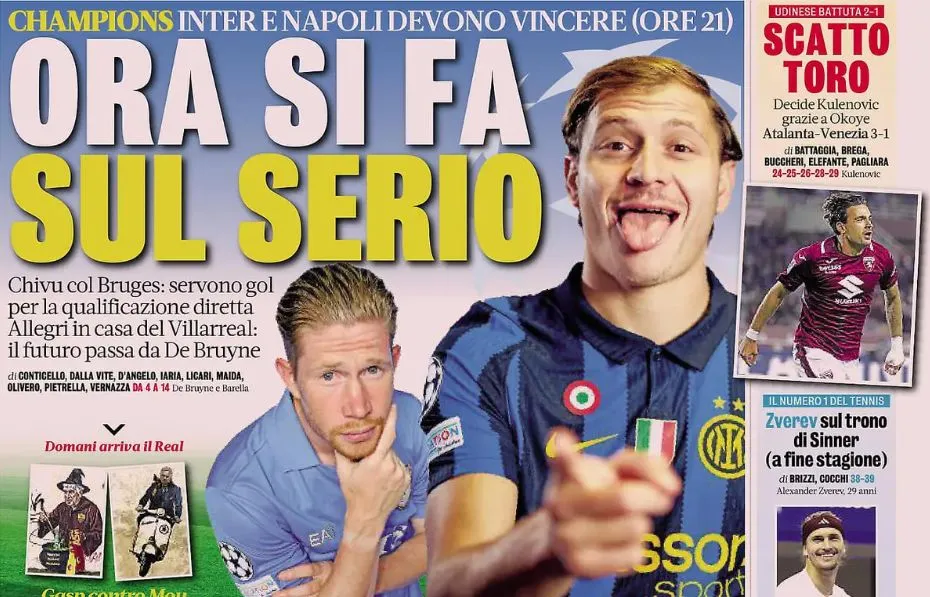 Situasi Memanas, Inter Milan dan Napoli Kejar Kemenangan di Eropa