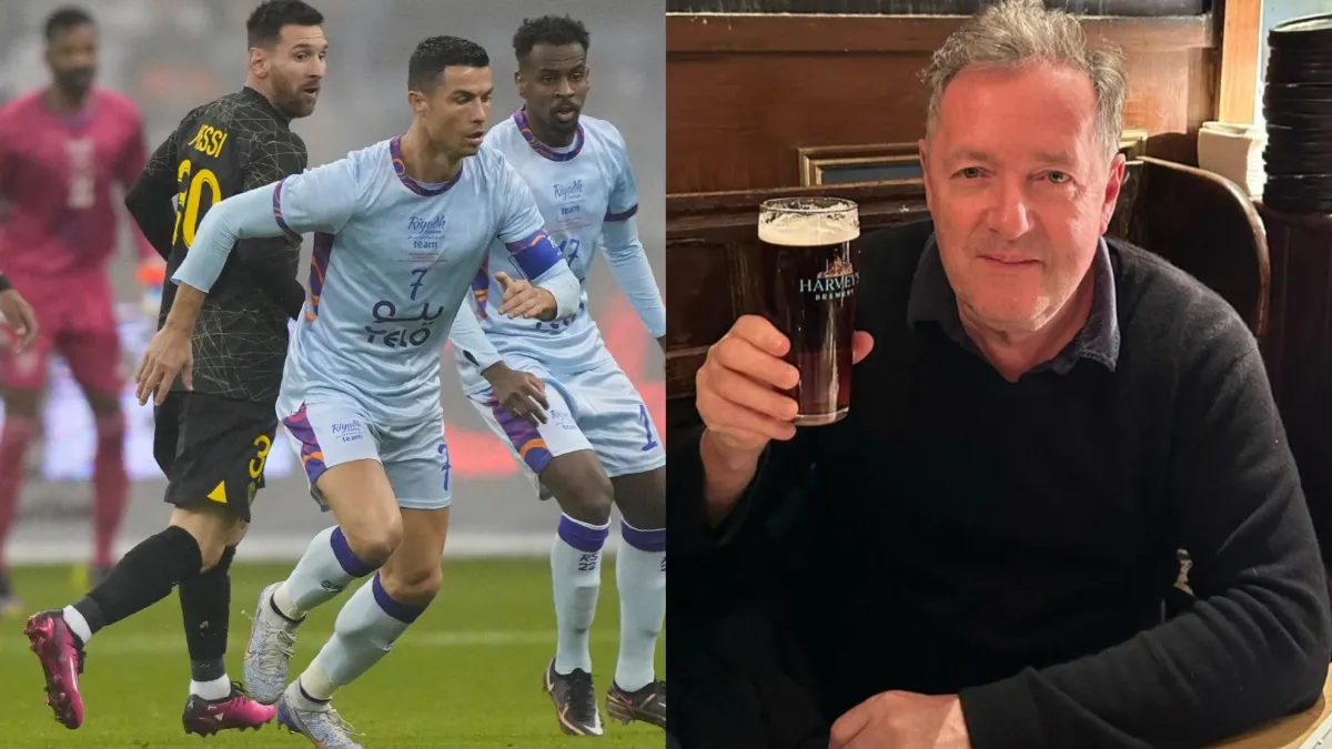 Piers Morgan Sebut Cristiano Ronaldo Terbaik Lewat Rekor Gol