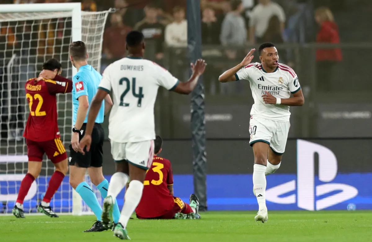 Drama Champions League: Roma Tumbang 3-4 dari Real Madrid di Kandang