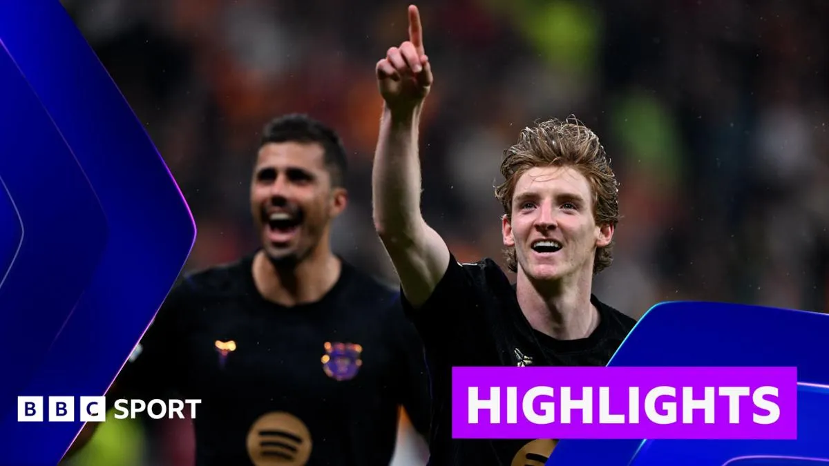 Anthony Gordon Cetak Gol, Barcelona Bantai Galatasaray 4-1 di Turki