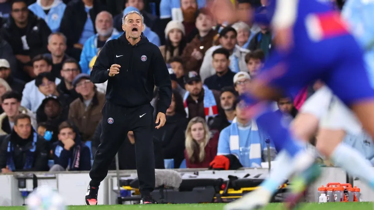 Luis Enrique Cemas PSG Nyaris Kalah dari Manchester City di Etihad