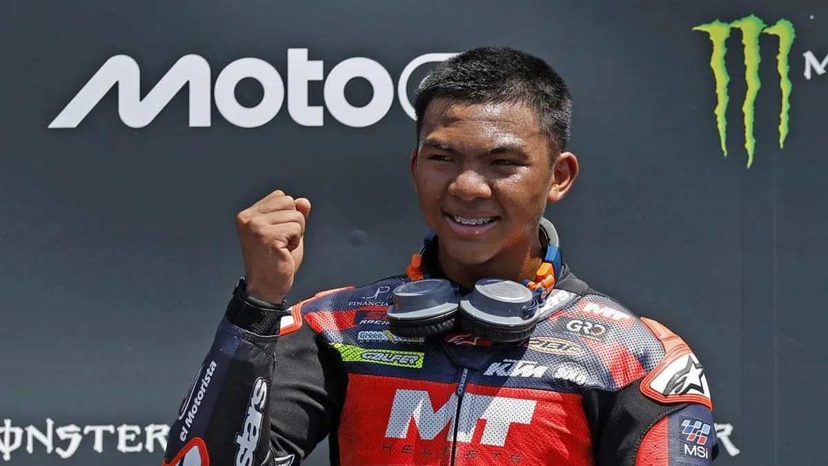 Target Hakim Danish di Moto3 2026: Kejar Veda Ega dan Enam Besar