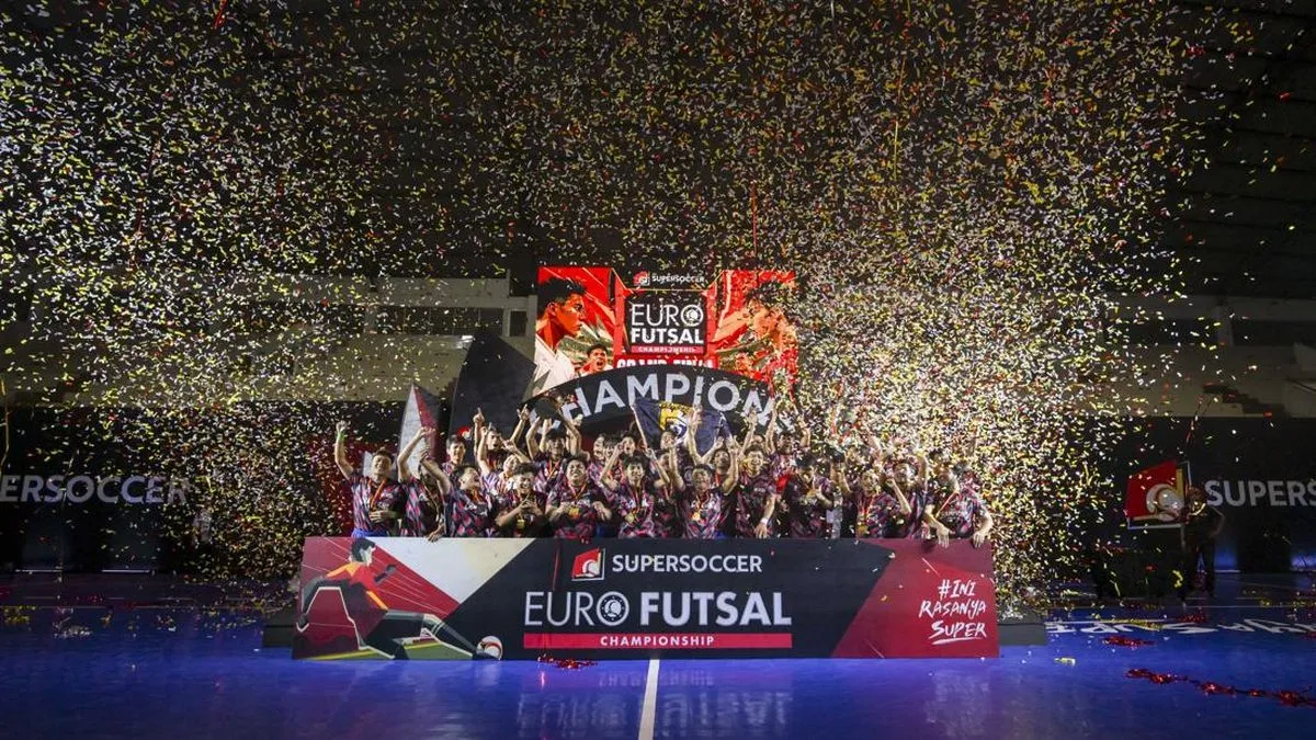 Juventini Tangerang Kampiun Supersoccer Euro Futsal Championship 2026
