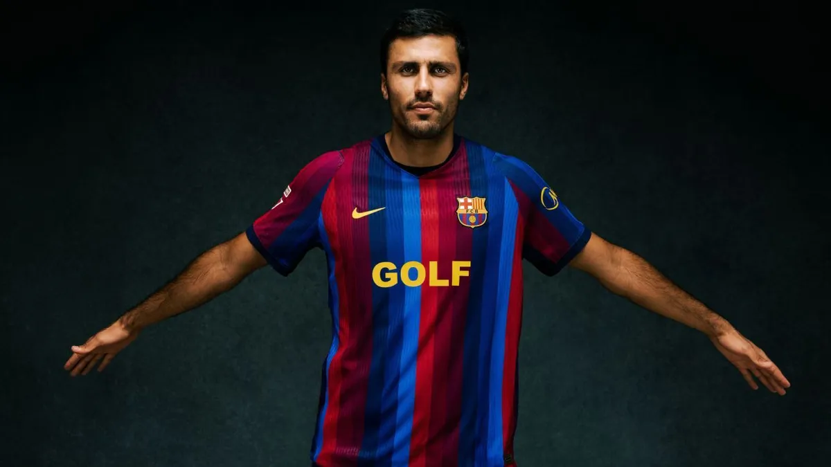 Tyler, The Creator Hiasi Jersey Barcelona untuk Laga El Clasico