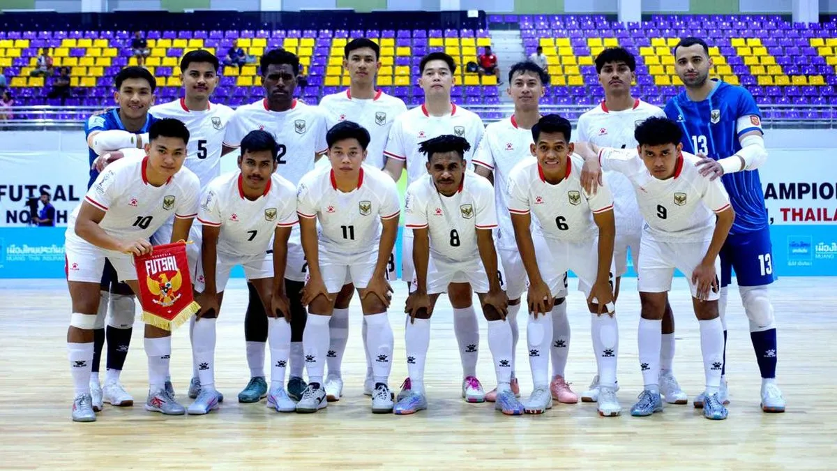 Timnas Futsal Indonesia Tertinggal 0-2 dari Brasil di Babak Pertama