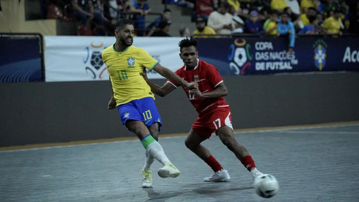 Ketua FFI Bangga Perlawanan Sengit Timnas Futsal Lawan Brasil di 2026