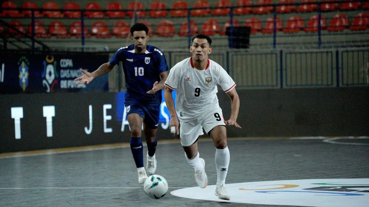 Jadwal Siaran Langsung Indonesia vs Peru di Futsal Copa das Nacoes