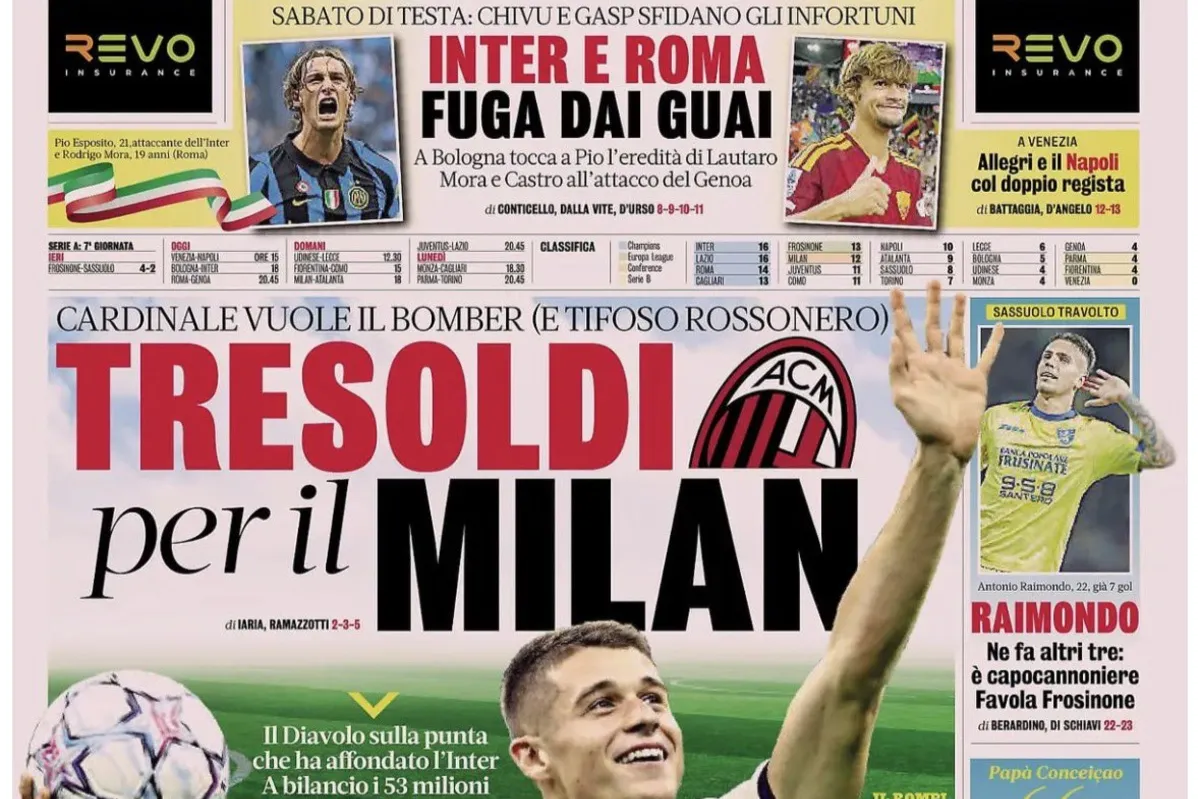 AC Milan Incar Tresoldi, Juventus Siapkan Duet Penyerang Tajam