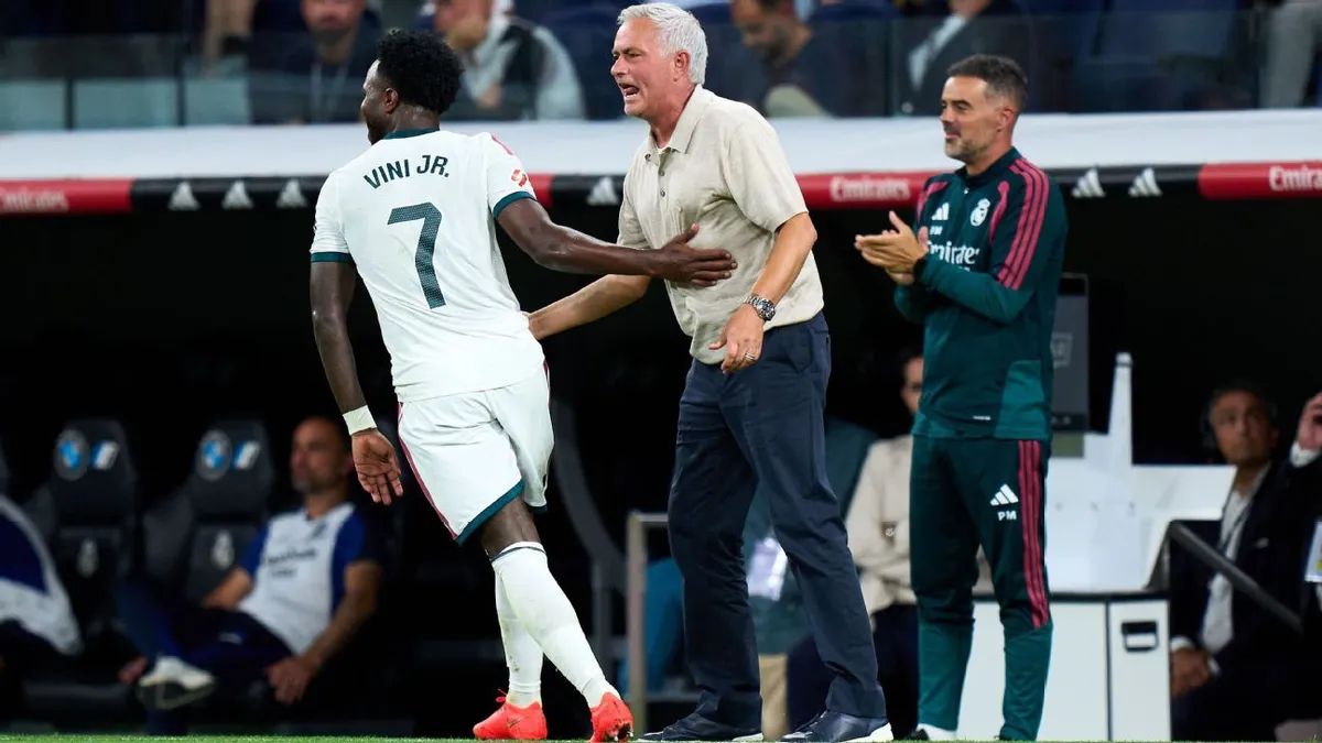 Pujian Jose Mourinho untuk Mental Baja Vinicius Junior di Madrid