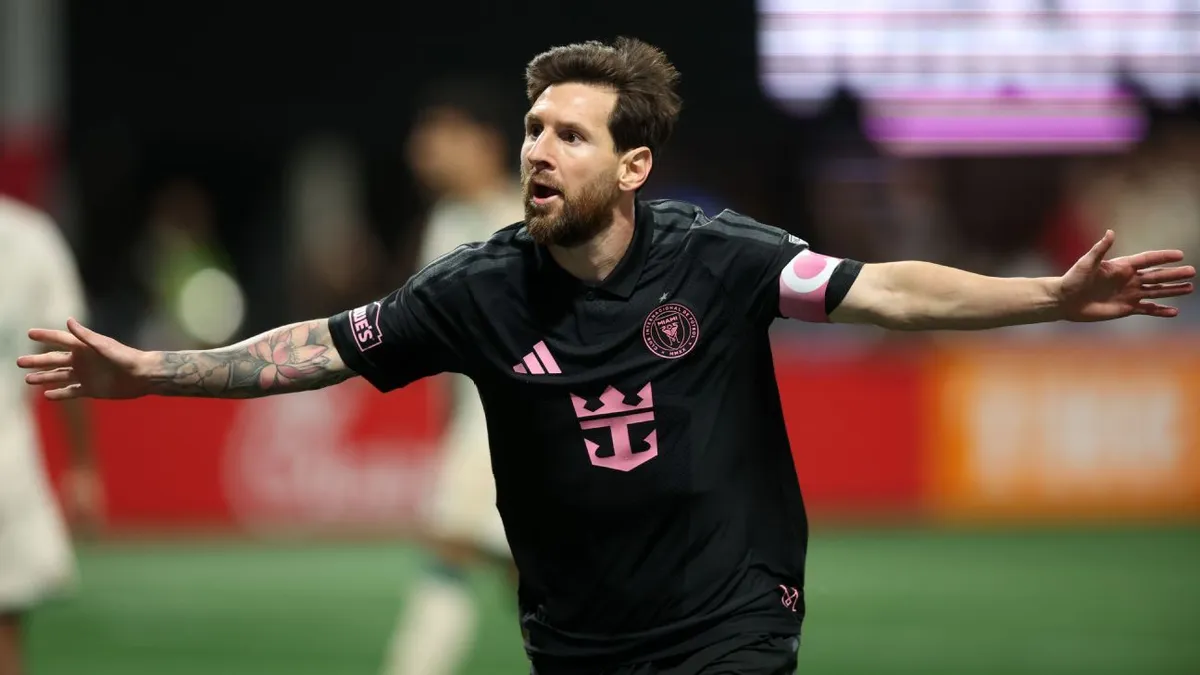 Aksi Spektakuler Lionel Messi Bawa Inter Miami Bungkam Atlanta United
