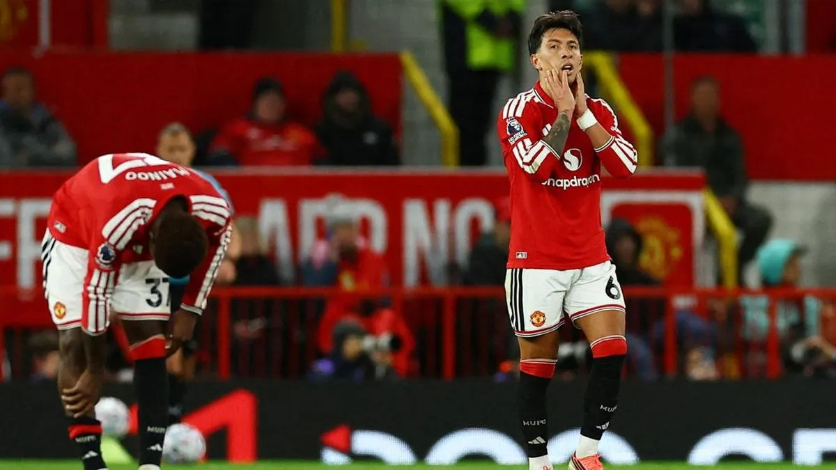 Klasemen Liga Inggris: Manchester United Tertahan Dekat Zona Merah