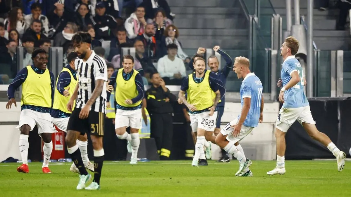 Juventus Dipermalukan Lazio 0-3, Bianconeri Terperosok ke Peringkat 8