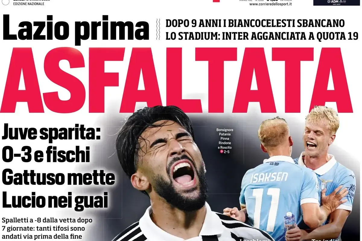 Lazio Bantai Juventus di Allianz Stadium, Rekor Buruk Spalletti Terkuak