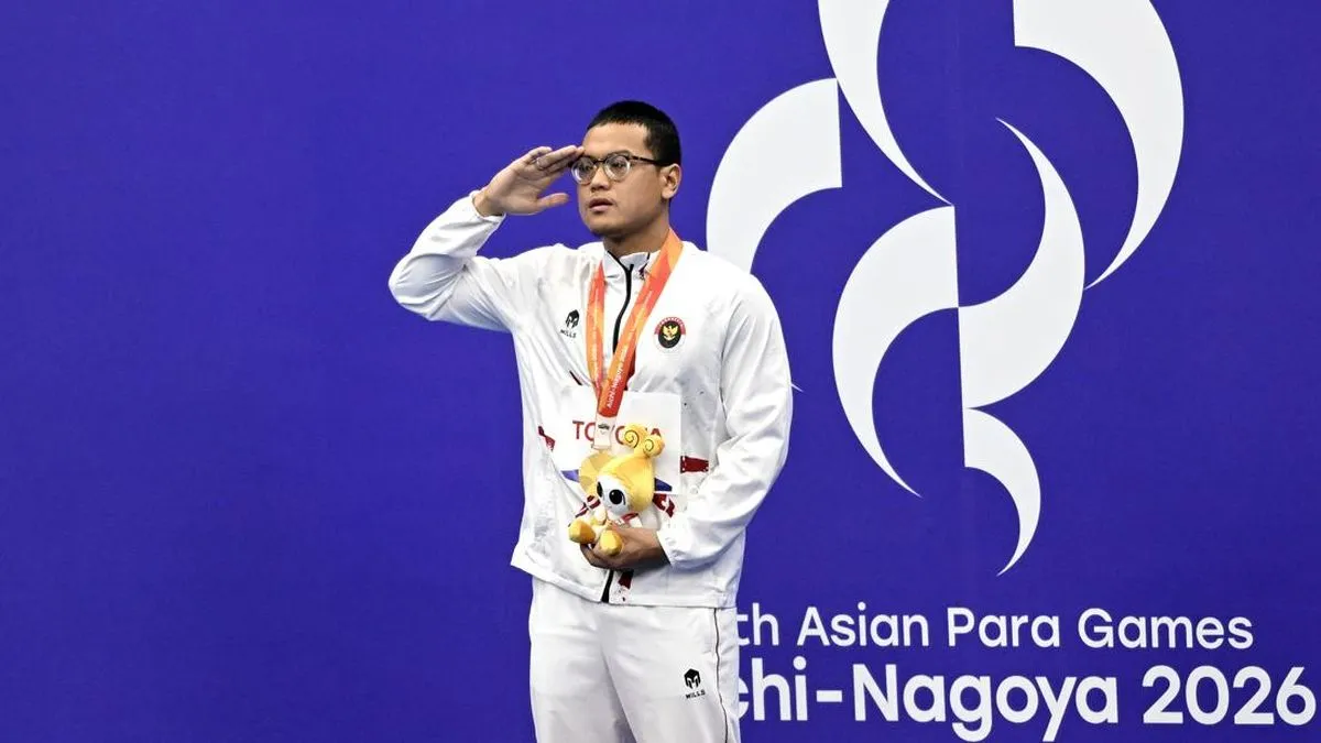 Yavianda Maulana Rifky Sabet Emas Pertama Indonesia Asian Para Games