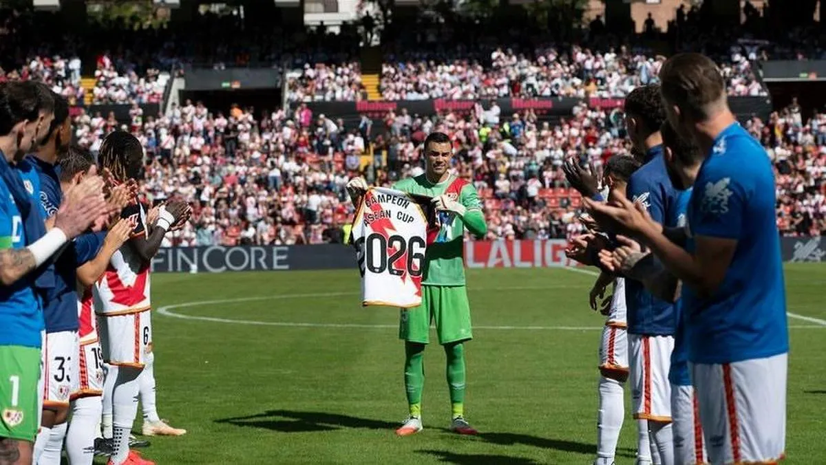 Emil Audero Tampil Penuh, Rayo Vallecano Ditahan Imbang Getafe