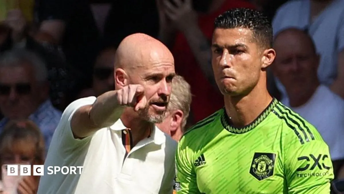 Erik ten Hag Ungkap Kekecewaan Mendalam pada Cristiano Ronaldo