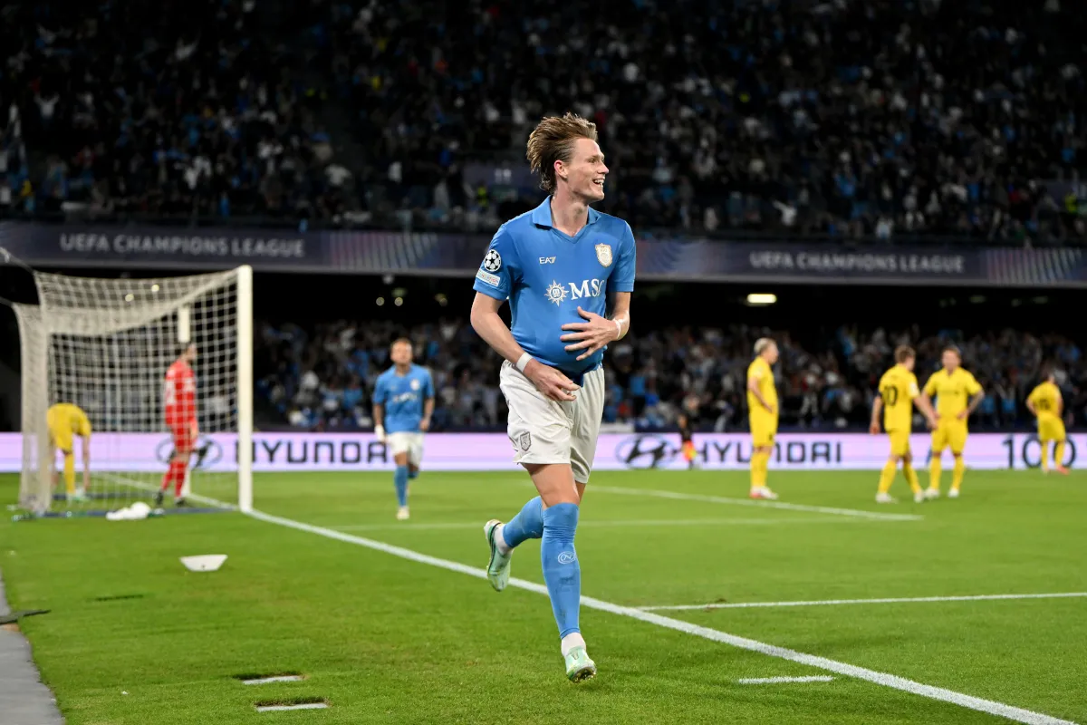 Aksi Scott McTominay Bawa Napoli Menang Dramatis di Liga Champions