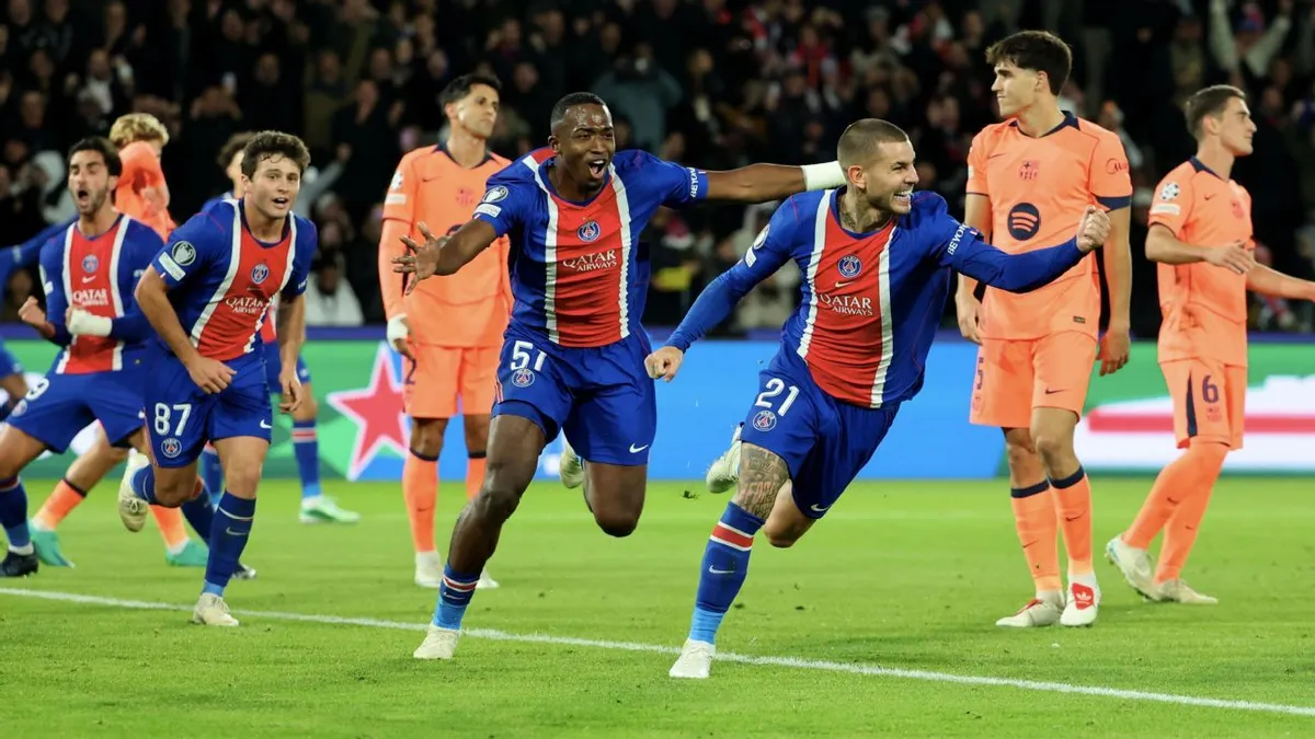 PSG Bekuk Barcelona 4-2 di Champions League, Duel Dua Tim Terbaik