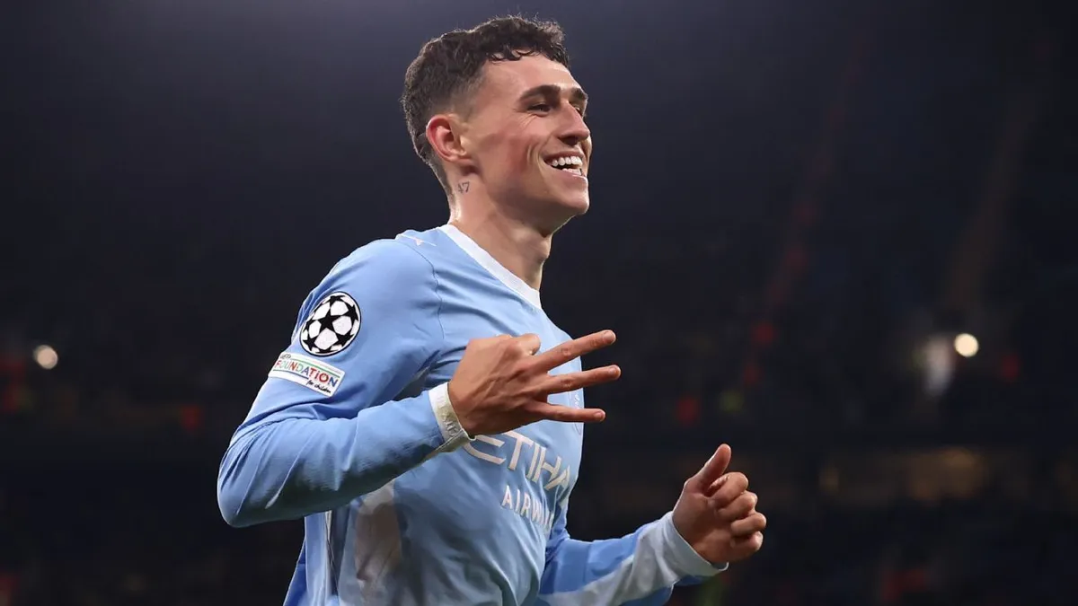 Phil Foden Belum Puas Usai Cetak Hattrick di Liga Champions