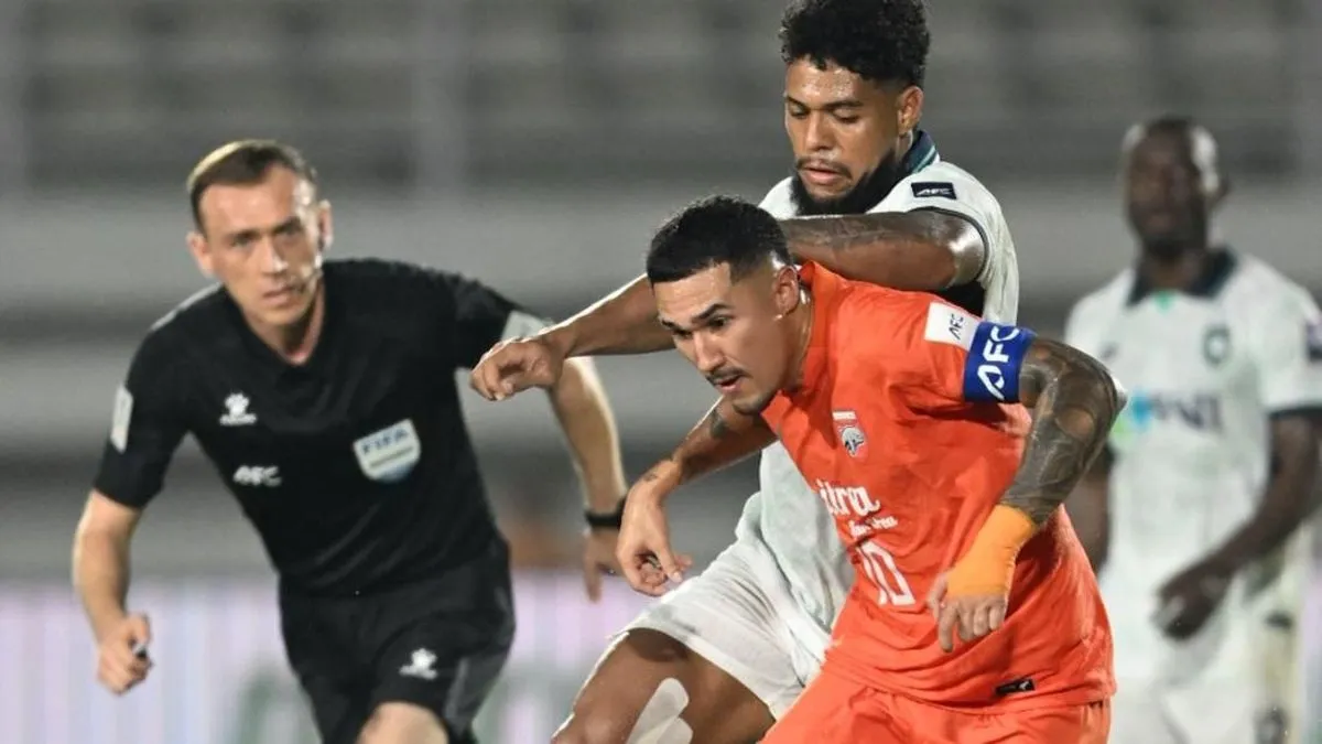 Borneo FC vs Tainan City di AFC Challenge, Tiket Perempat Final